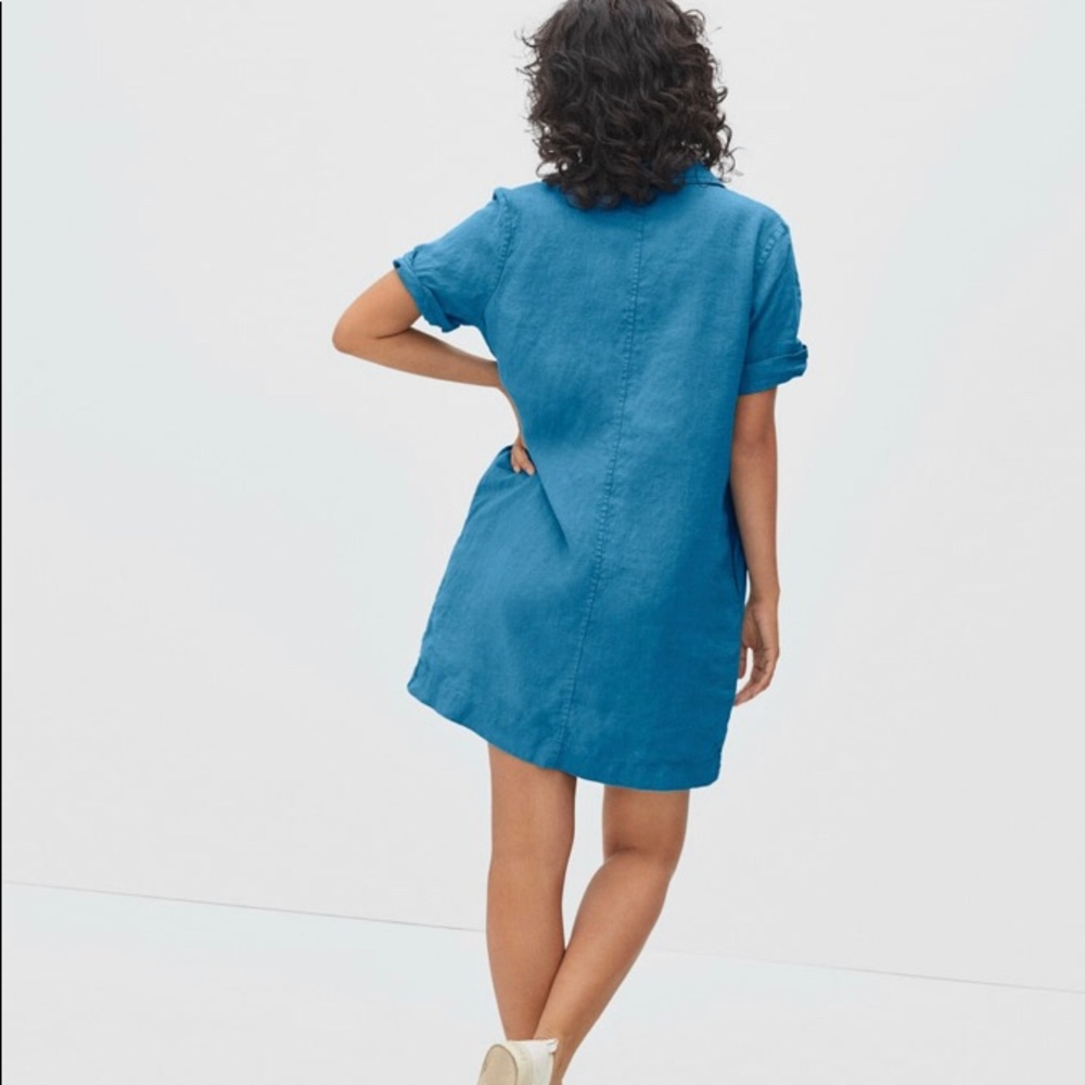 Everlane Linen Workwear Dress